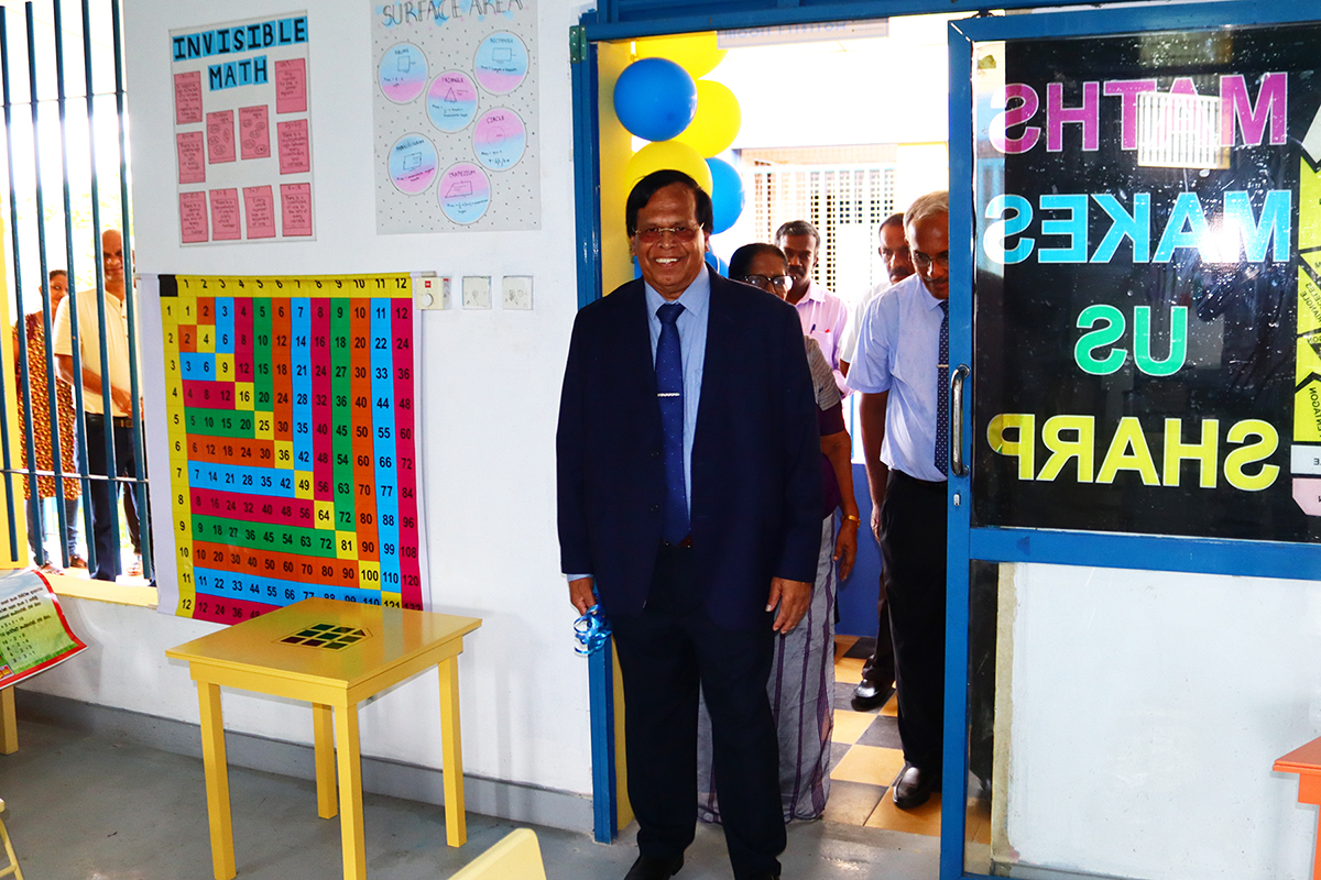 New Mathematics Activity Room Opening